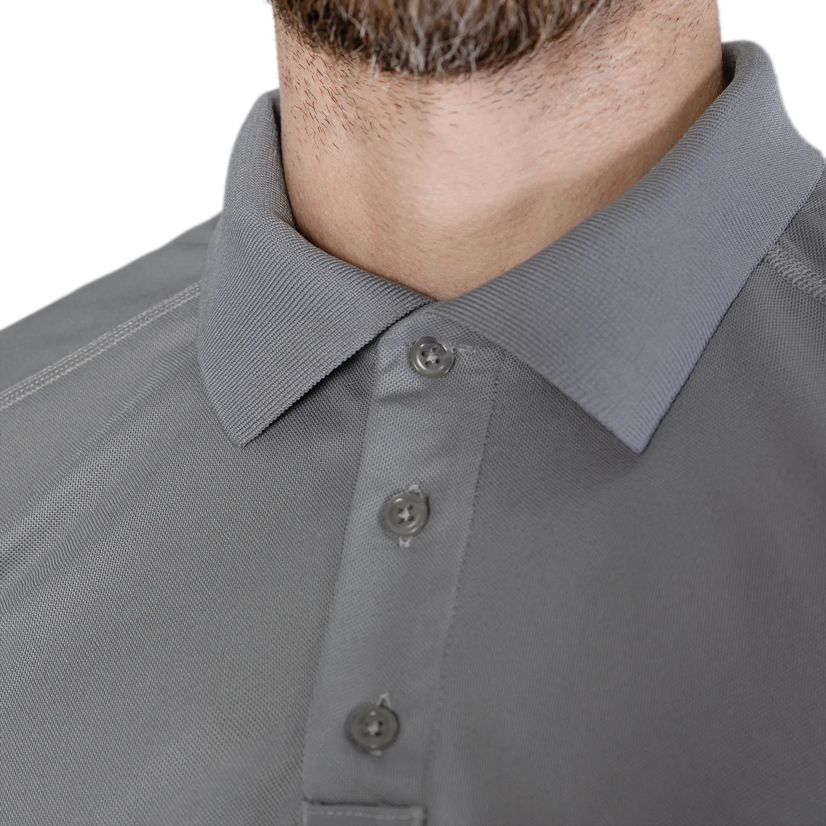 Patrol 2.0 (perf.) CoolPass Pique LT Polo Gray