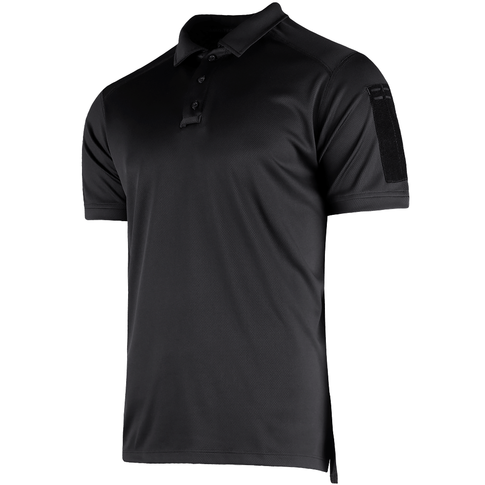 Tactical ID CoolPass Antistatic Polo Black