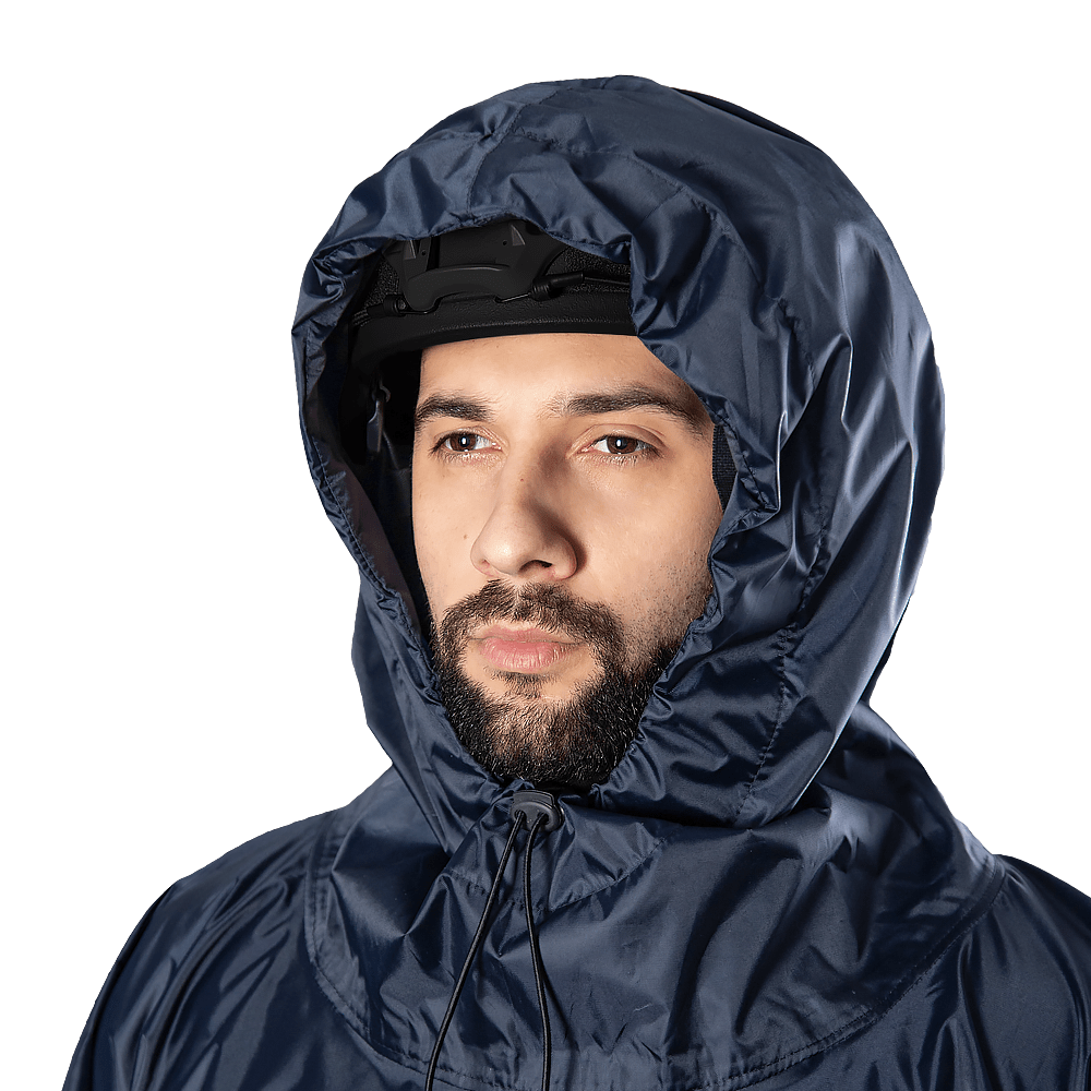 Pilgrim 2.0 Oxford Poncho Dark Blue