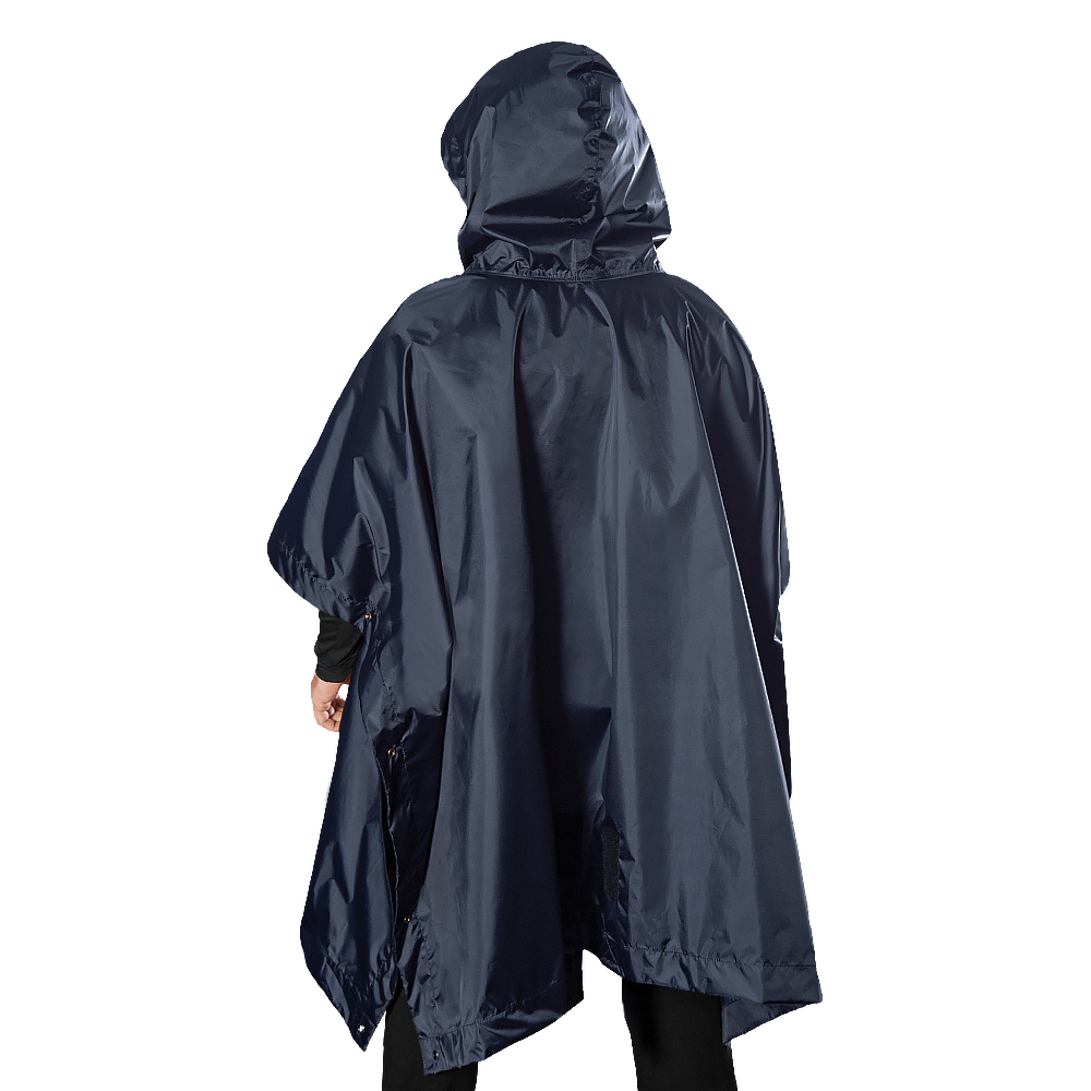 Pilgrim 2.0 Oxford Poncho Dark Blue
