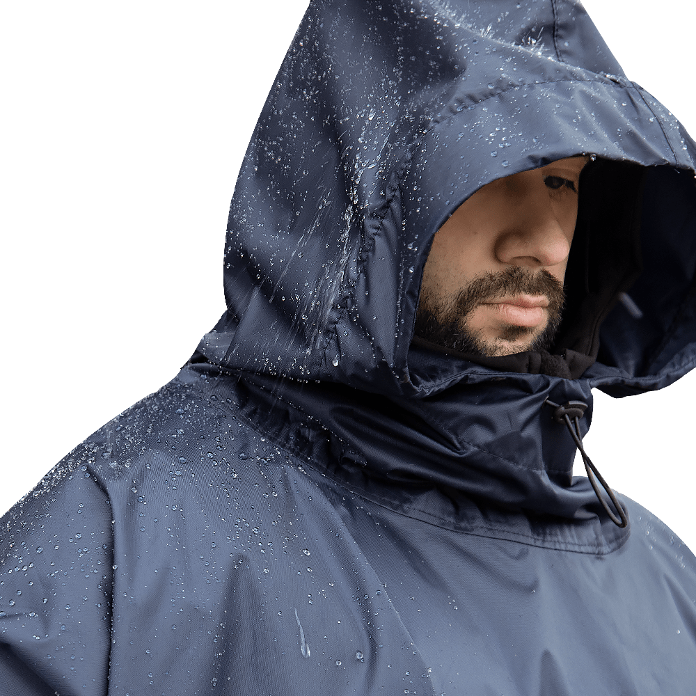 Pilgrim 2.0 Oxford Poncho Dark Blue