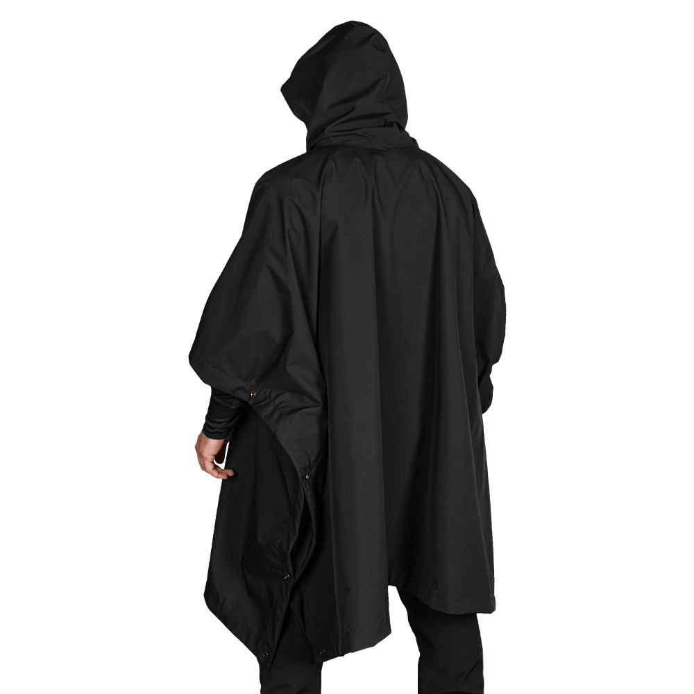 Pilgrim RainWall Black Poncho