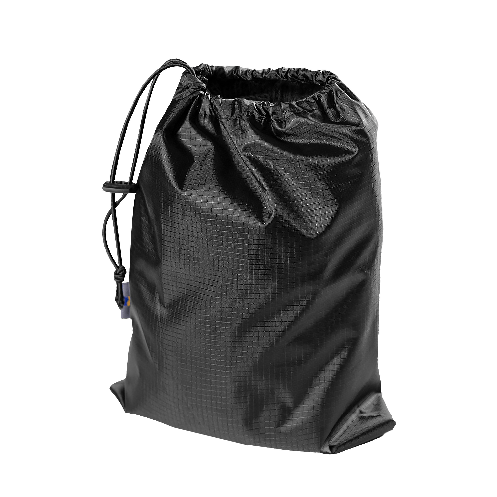 Pilgrim Rip-Stop Black Poncho