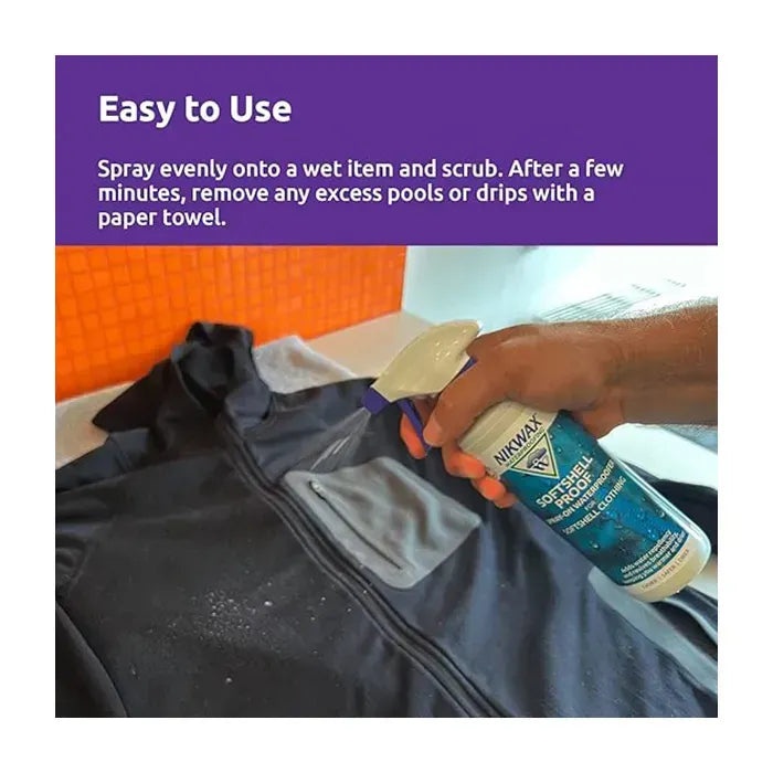 Nikwax SoftShell Proof Spray-on 300ml