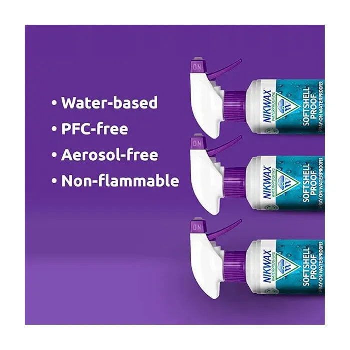 Nikwax SoftShell Proof Spray-on 300ml