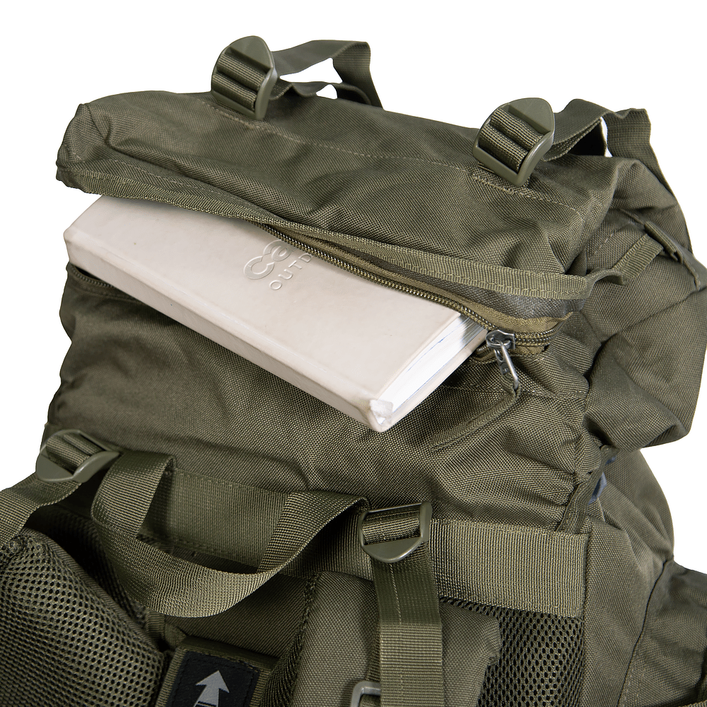 BigBag 80L Oxford Backpack Olive