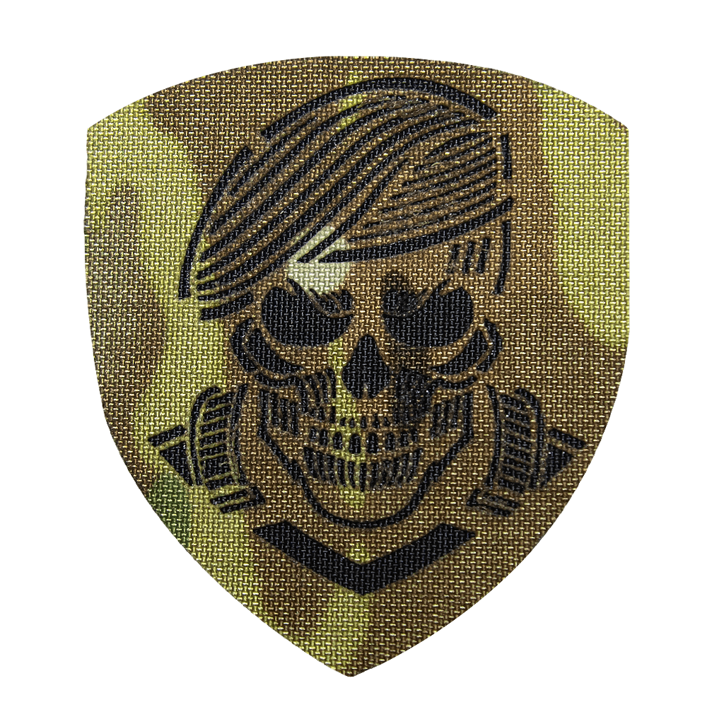 Camotec Skull in Beret Patch (7*8) MC