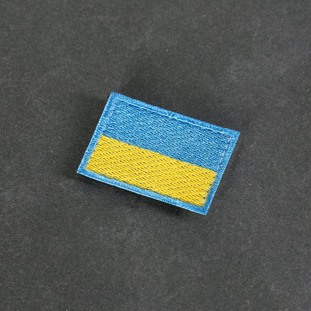 Ukrainian Flag patch/hook-and-loop
