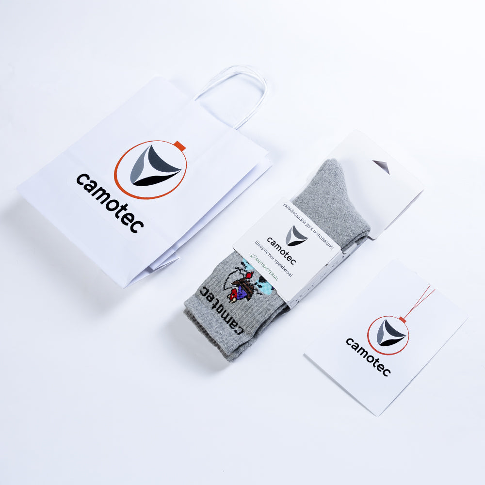 LongFull Fishing LE Socks (limited edition) Gray