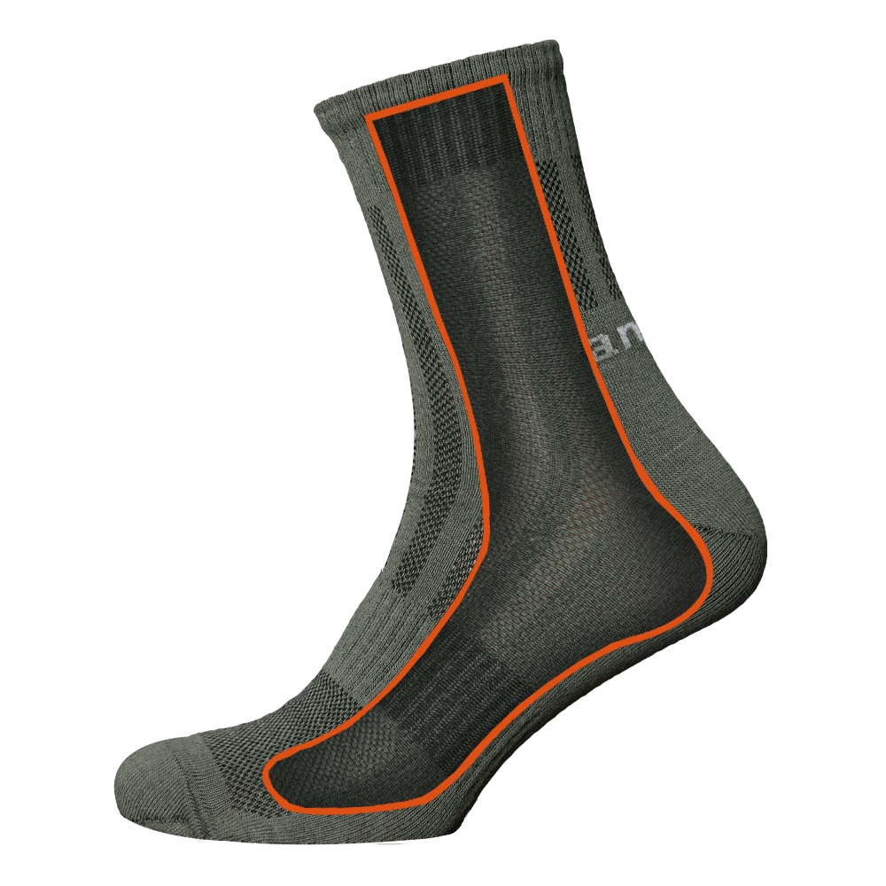 Socks ShortAir LT Khaki
