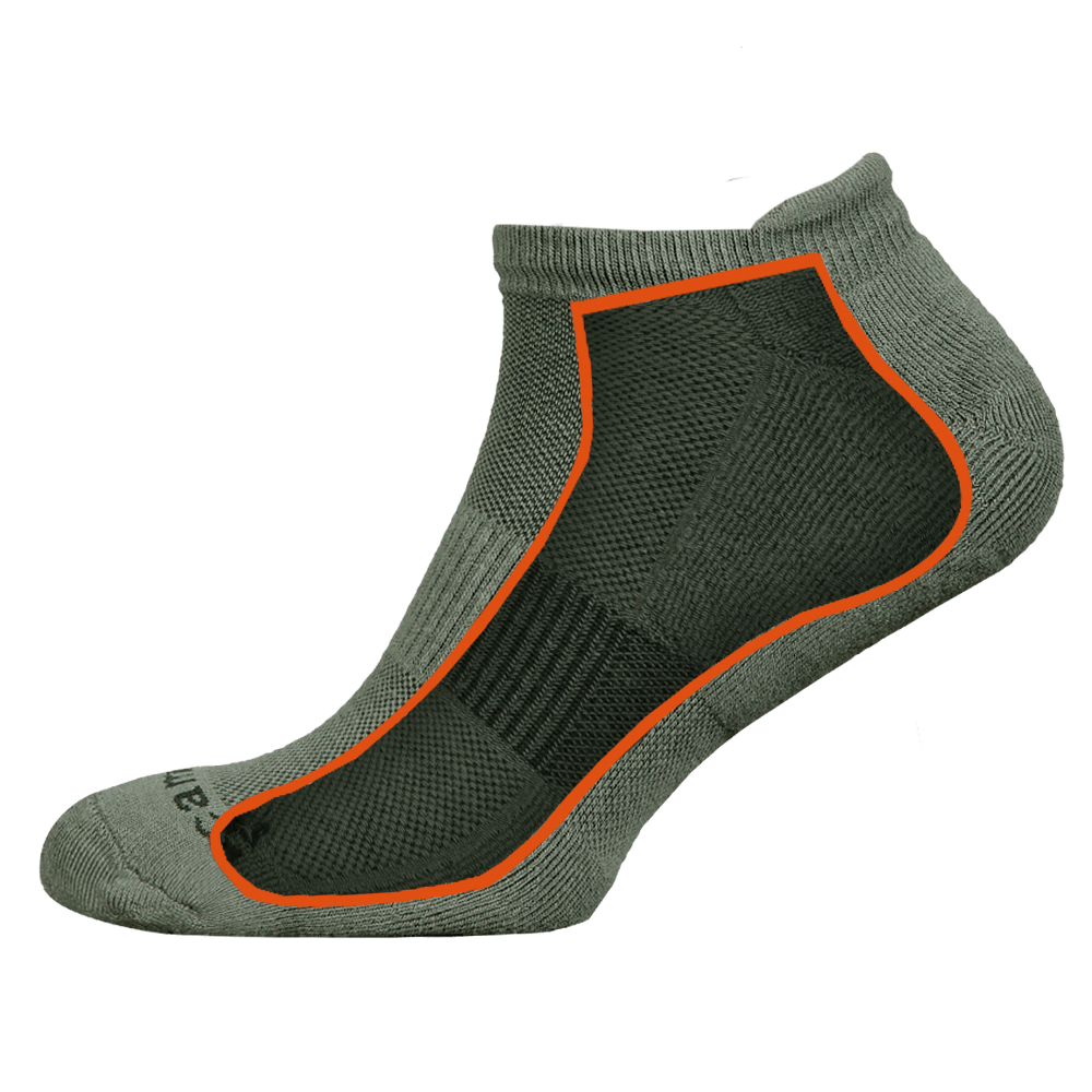 Socks LowAir Pro+ Khaki
