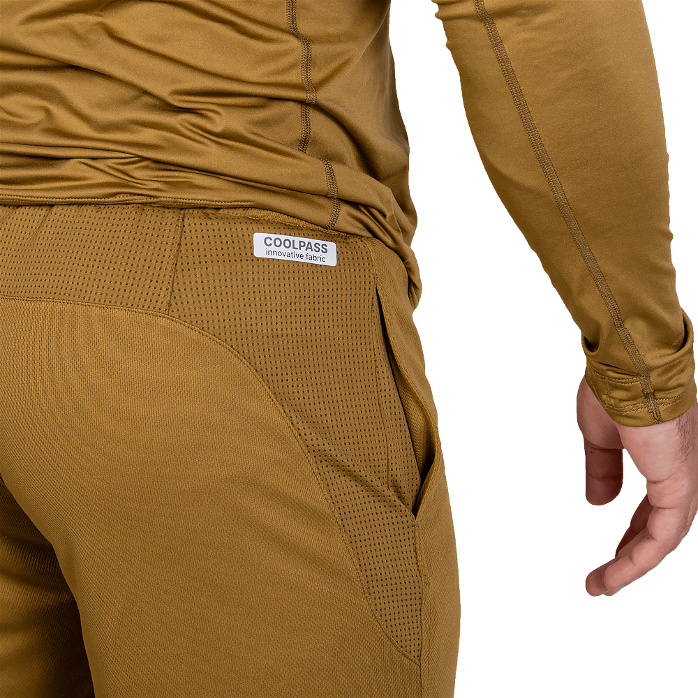 AeroFit CoolPass Coyote Shorts