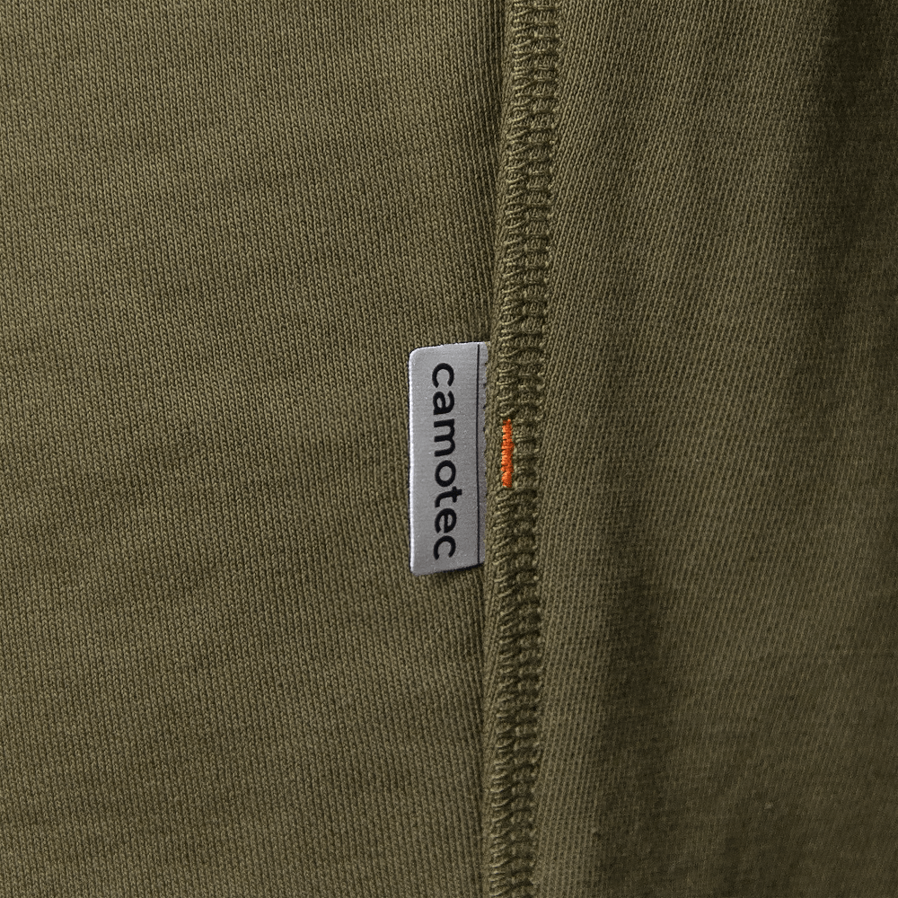 FitPro Cotton Dark Olive Shorts
