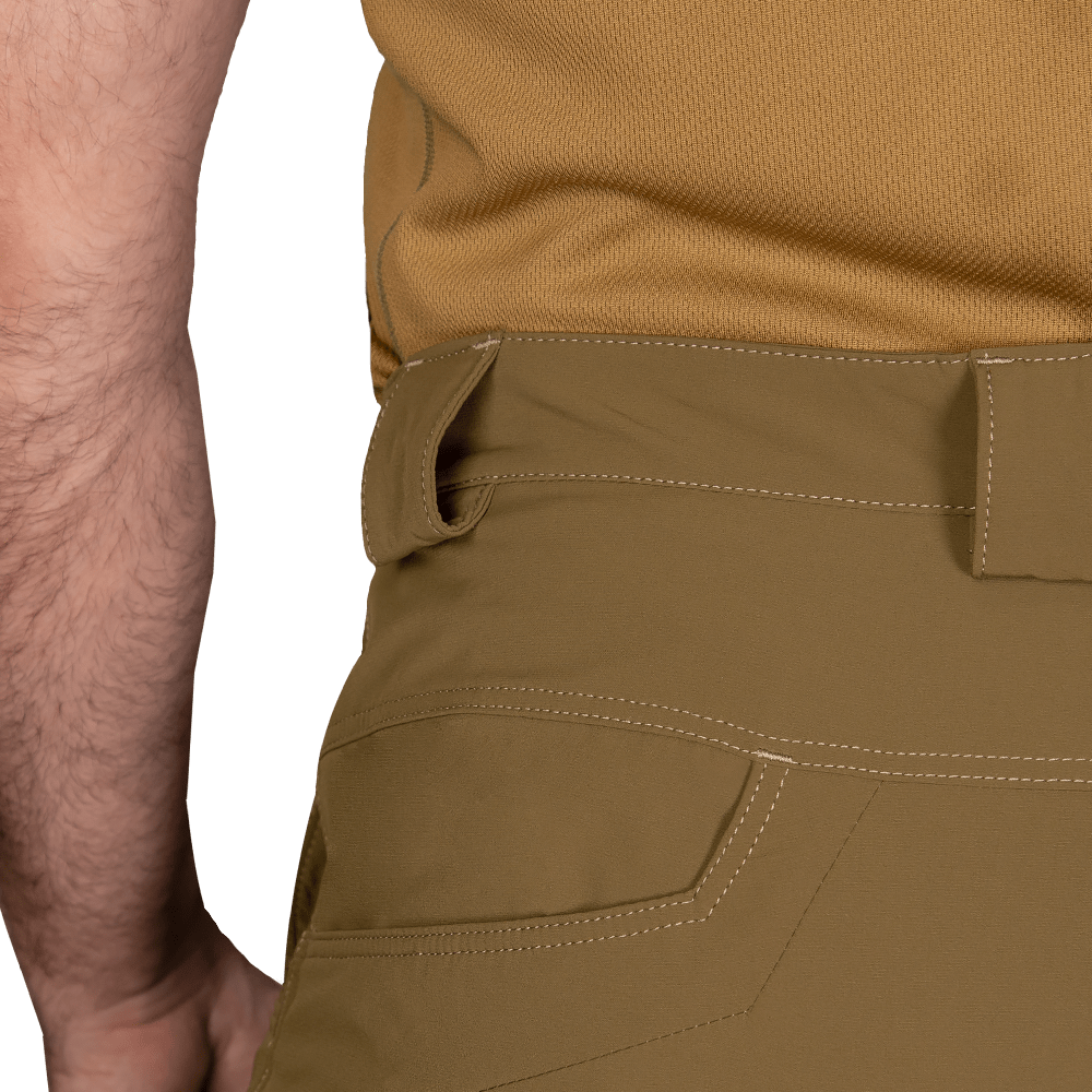 Lizard Nylon Coyote Shorts