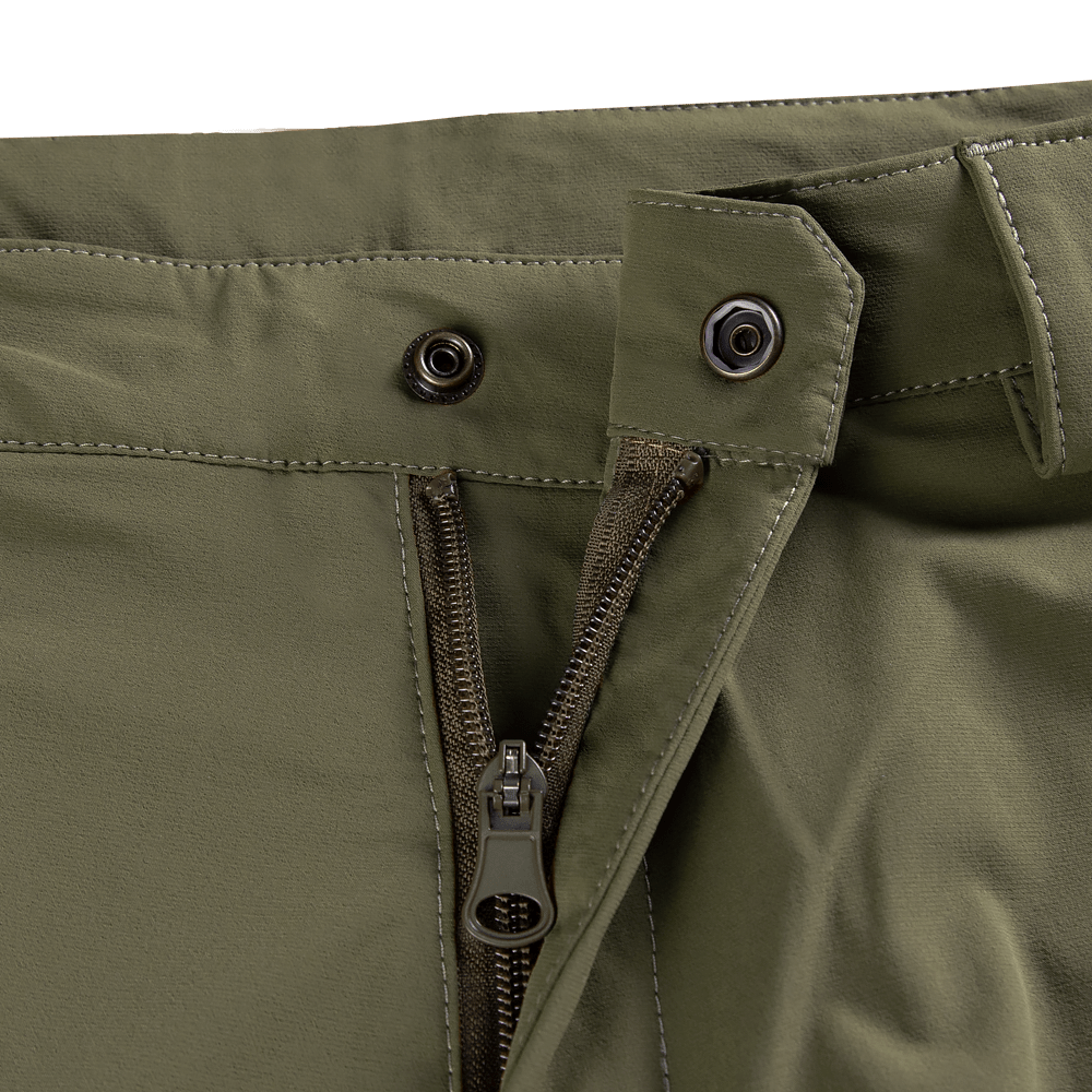 Lizard Nylon Olive Shorts