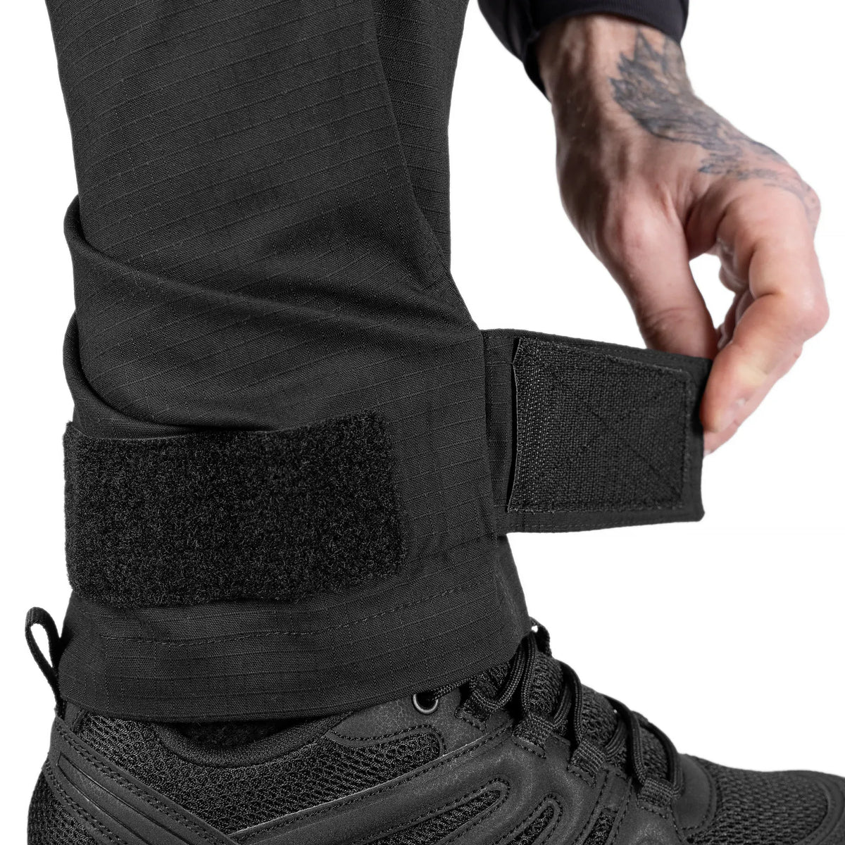Gerz Rip-Stop Stretch Trousers Black