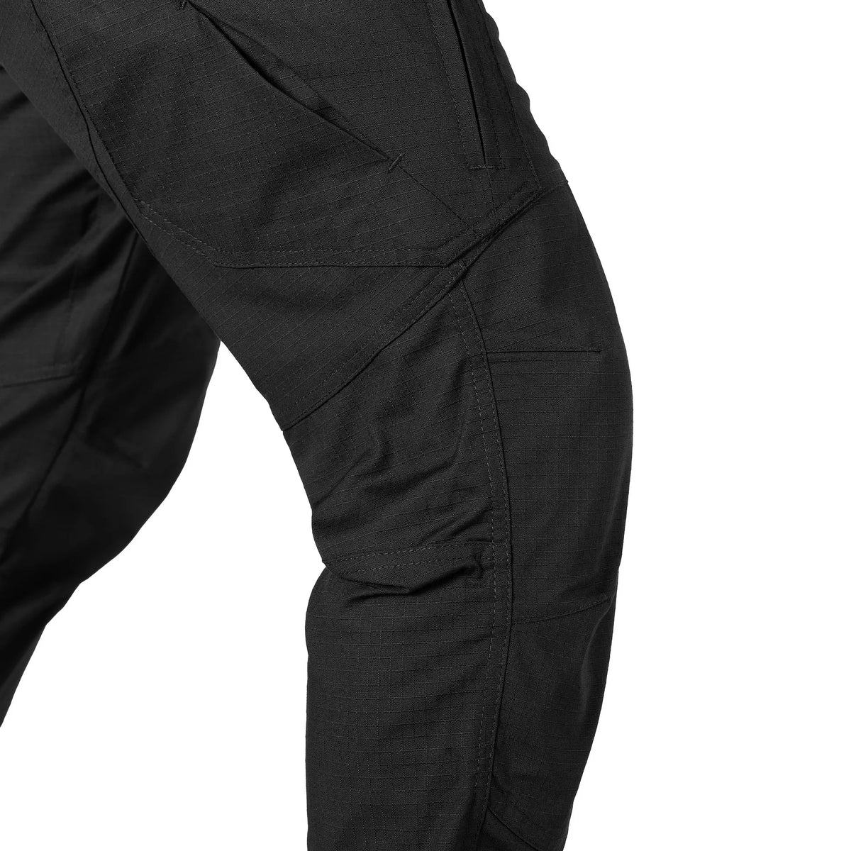 Gerz Rip-Stop Stretch Trousers Black