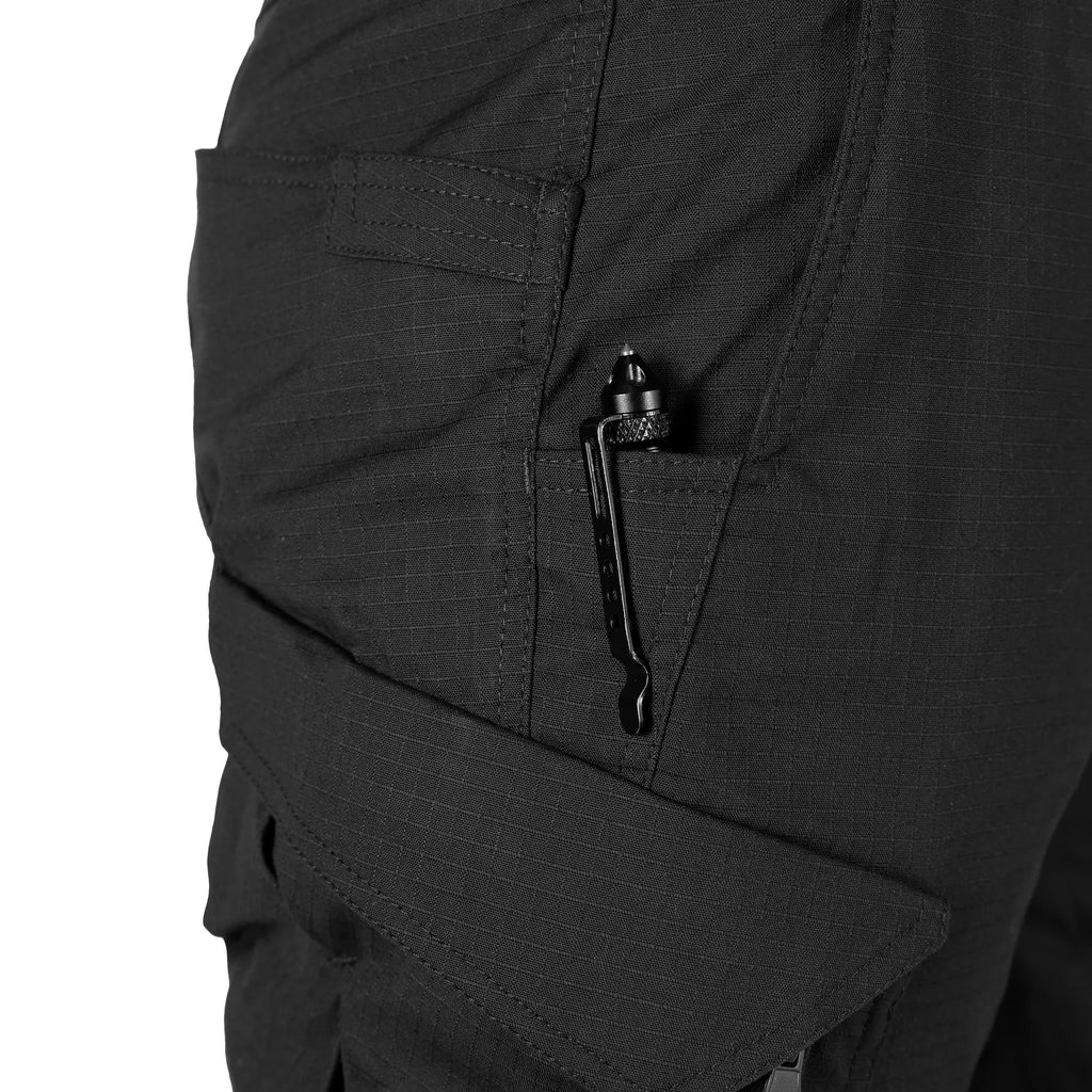 Gerz Rip-Stop Stretch Trousers Black