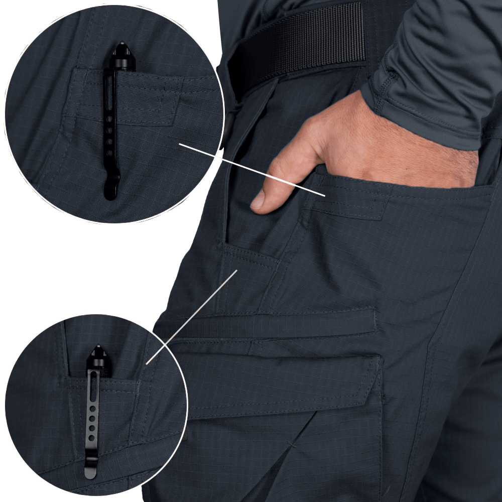 Pants Herts Rip-Stop Stretch Dark Blue
