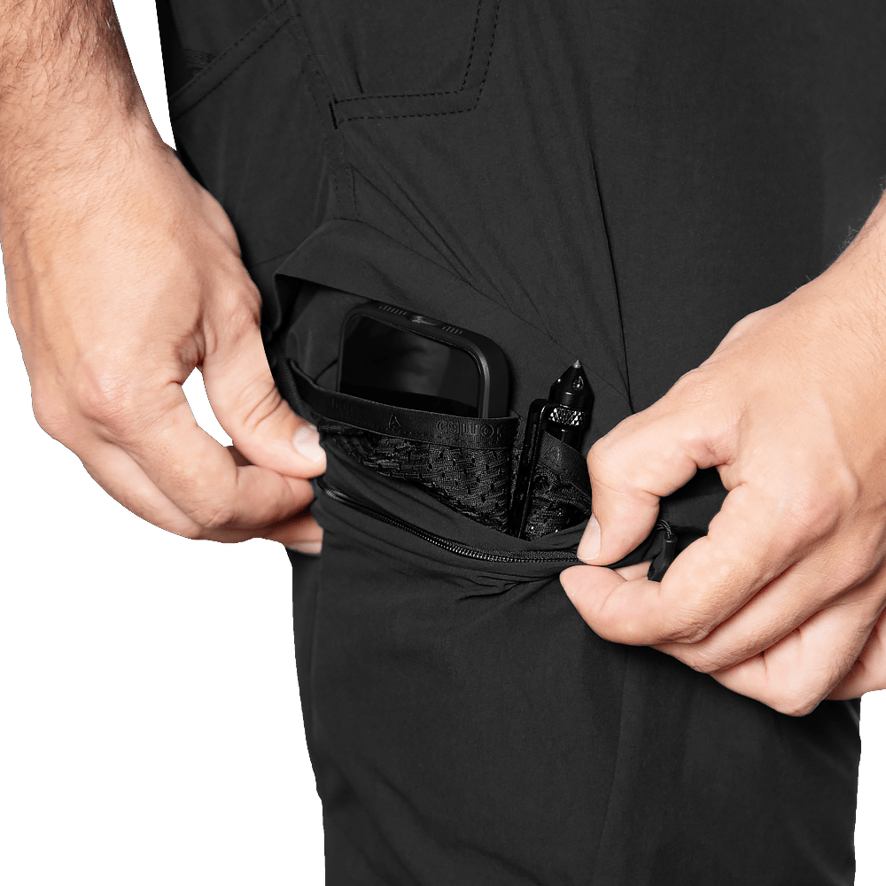 Lightex Nylon Pants Black