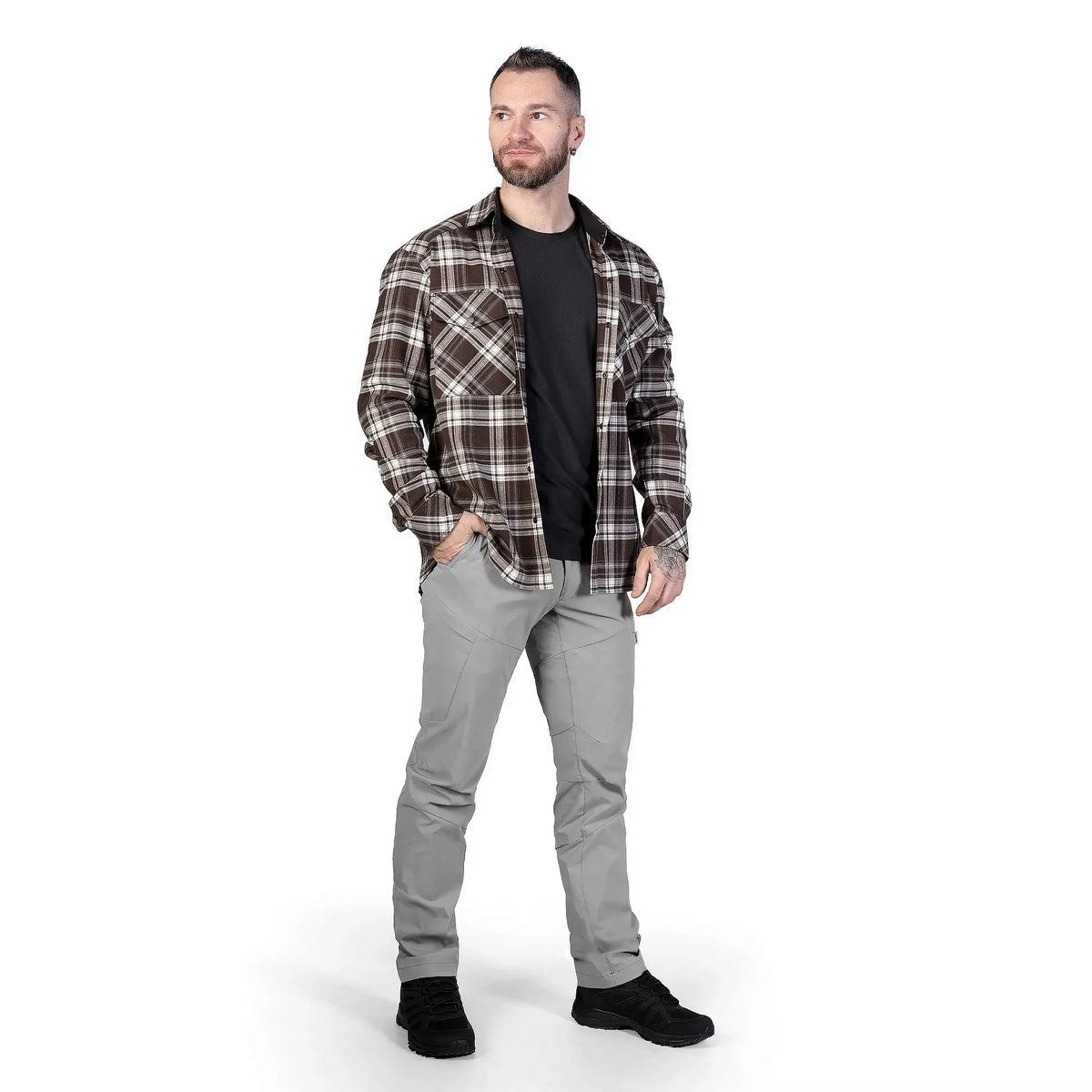 Pants Lizard Light Nylon Grey