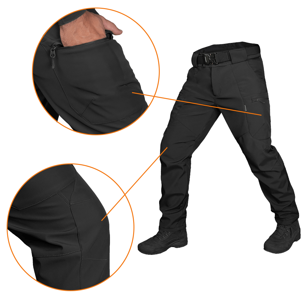 SoftShell Pants 2.0 Black