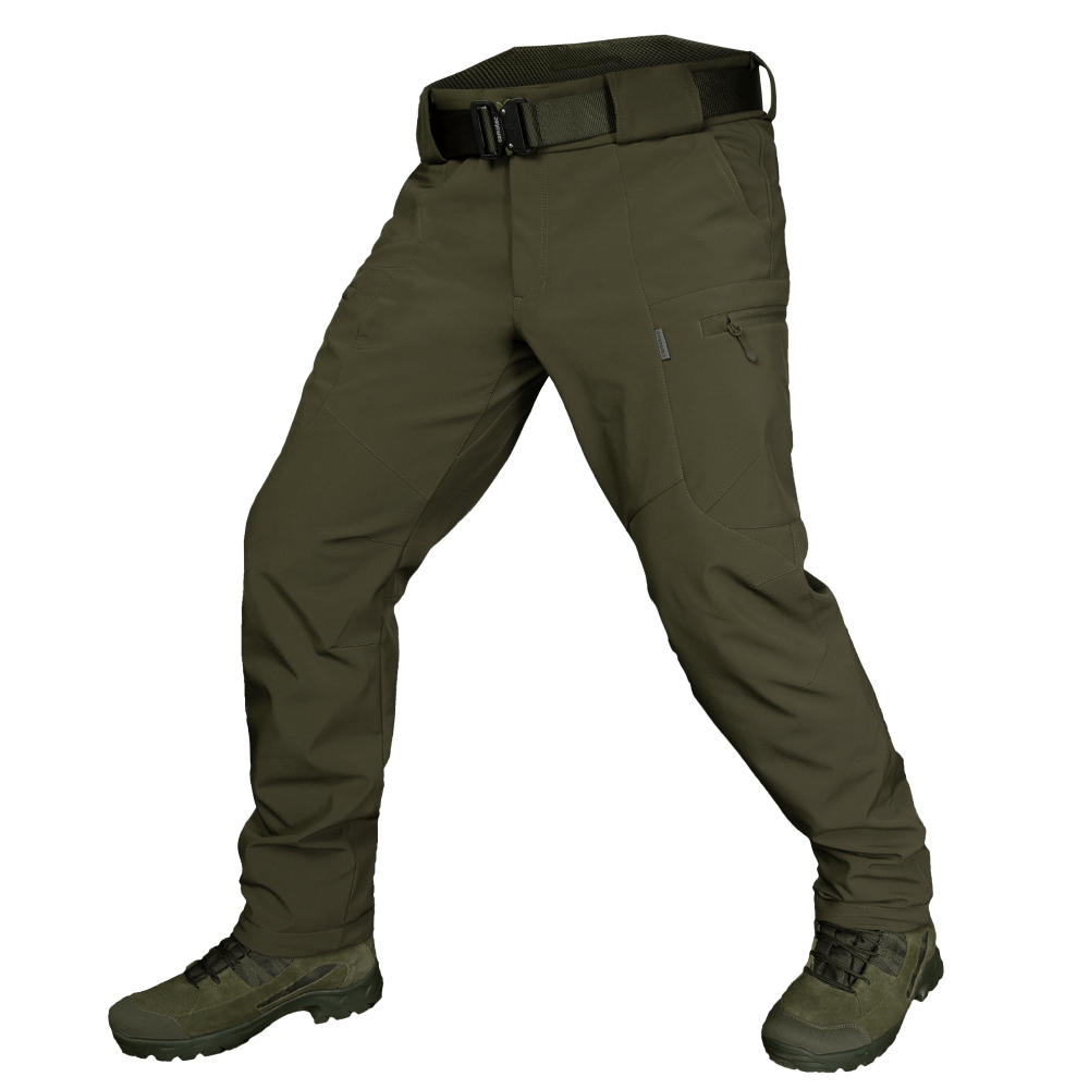 SoftShell Mesh Pants Olive