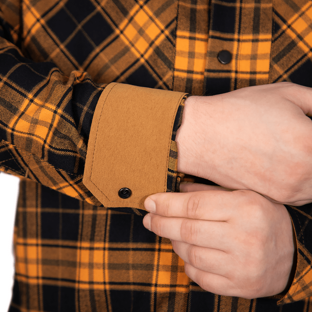 Shirt “Bureviy” Orange/Black