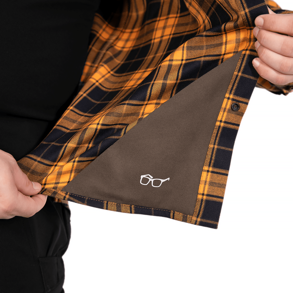 Shirt “Bureviy” Orange/Black