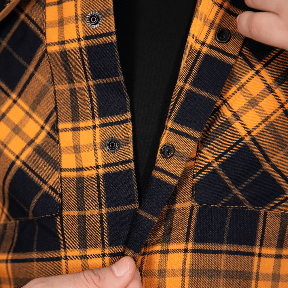 Shirt “Bureviy” Orange/Black