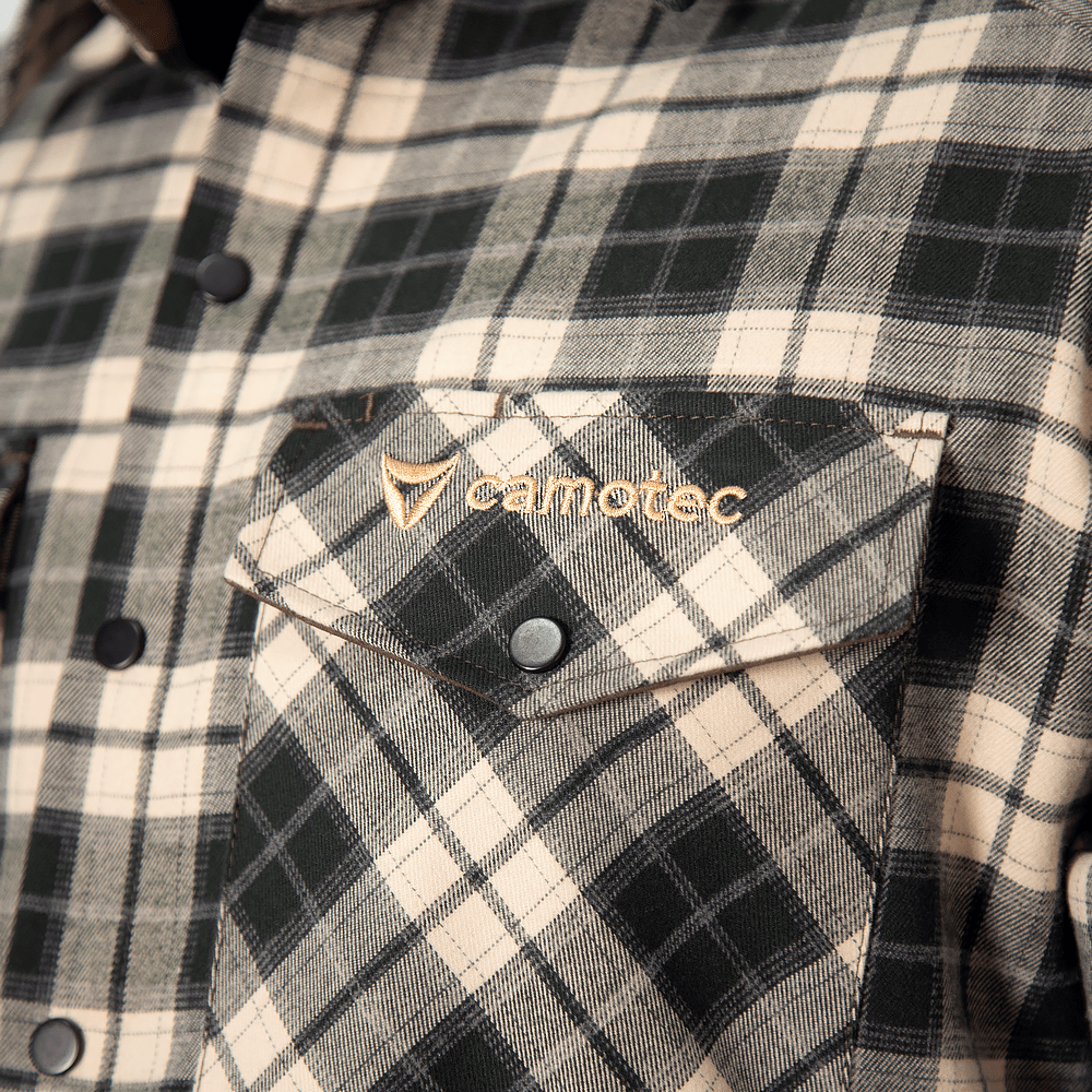 “Bureviy” Shirt Mint/White