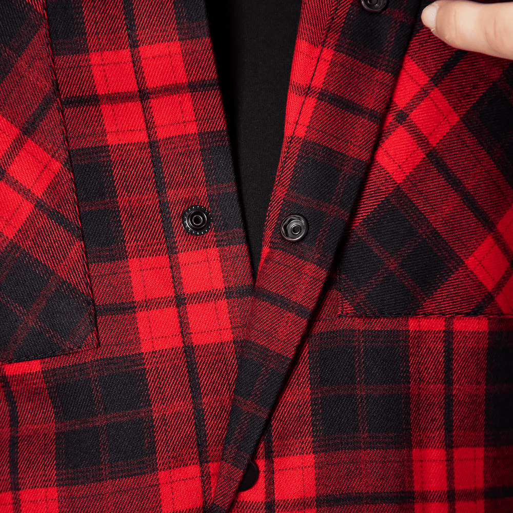 Shirt “Bureviy” Red/Black