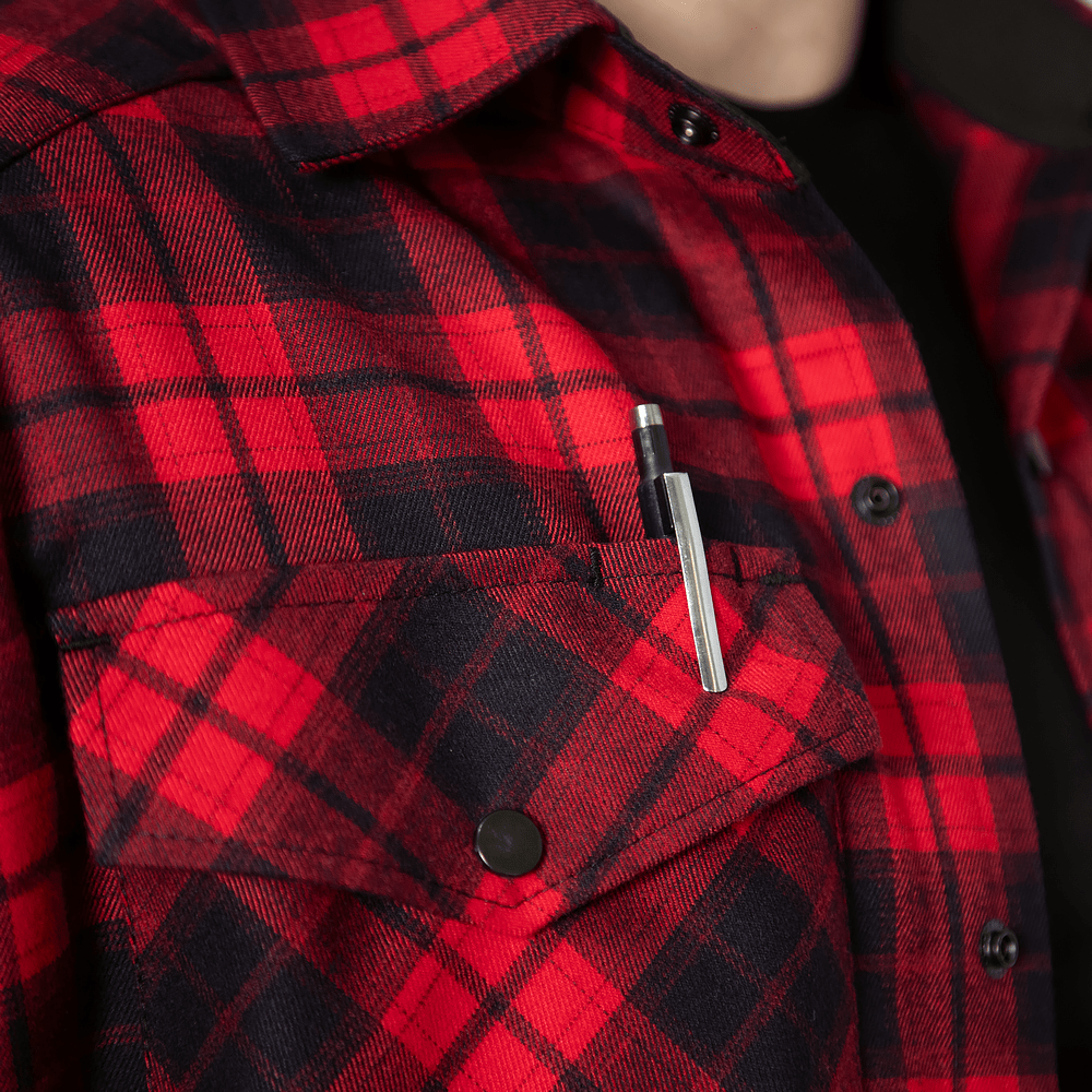 Shirt “Bureviy” Red/Black