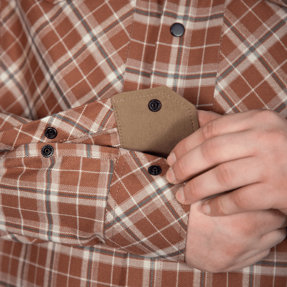 Shirt “Bureviy” Sand/White