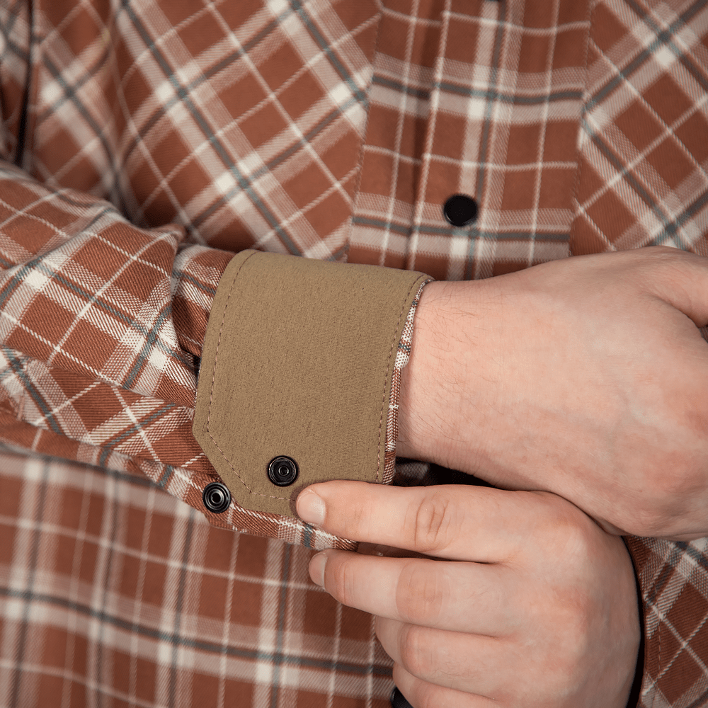 Shirt “Bureviy” Sand/White