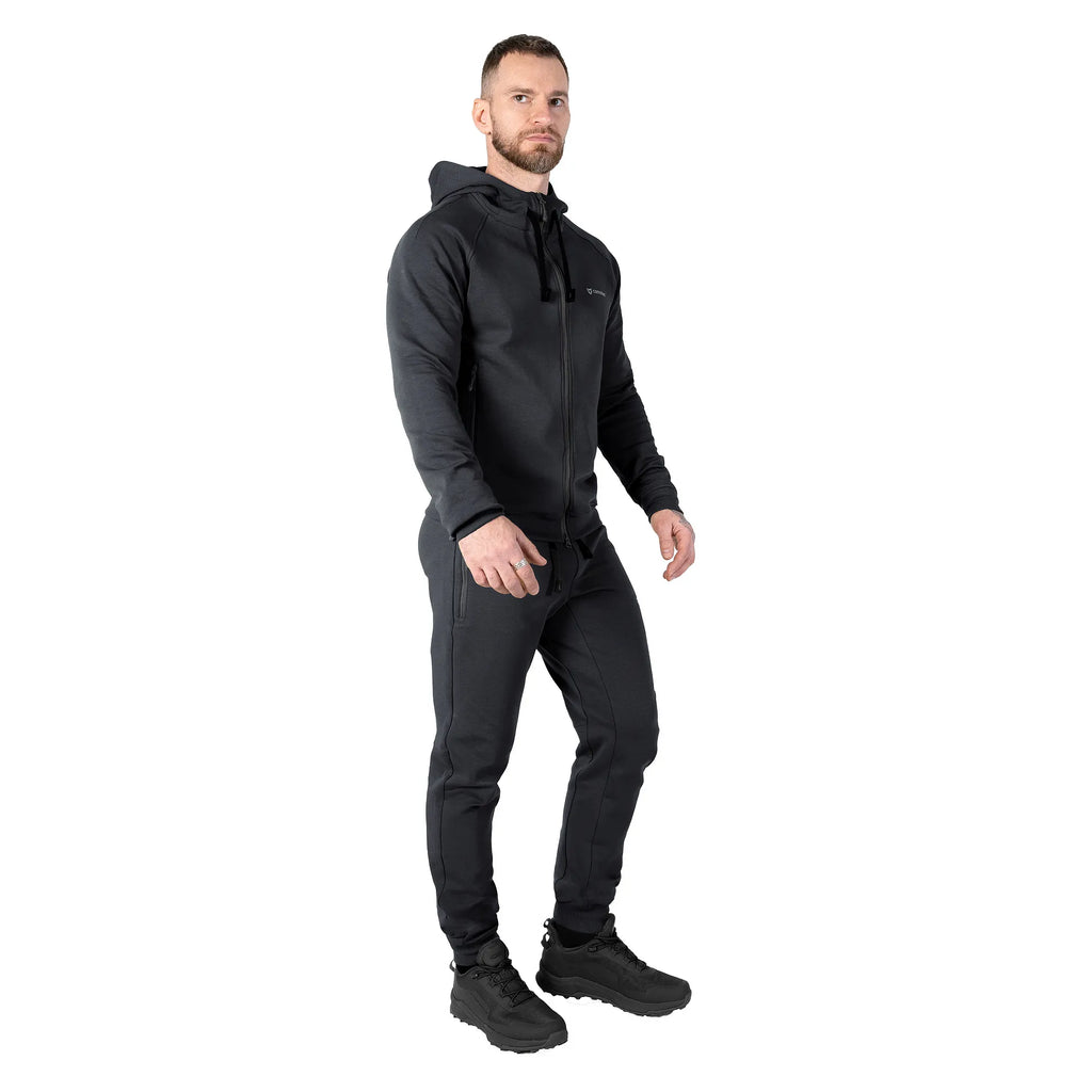 FitPro Zip ShapeKnit Sports Jacket Dark Blue