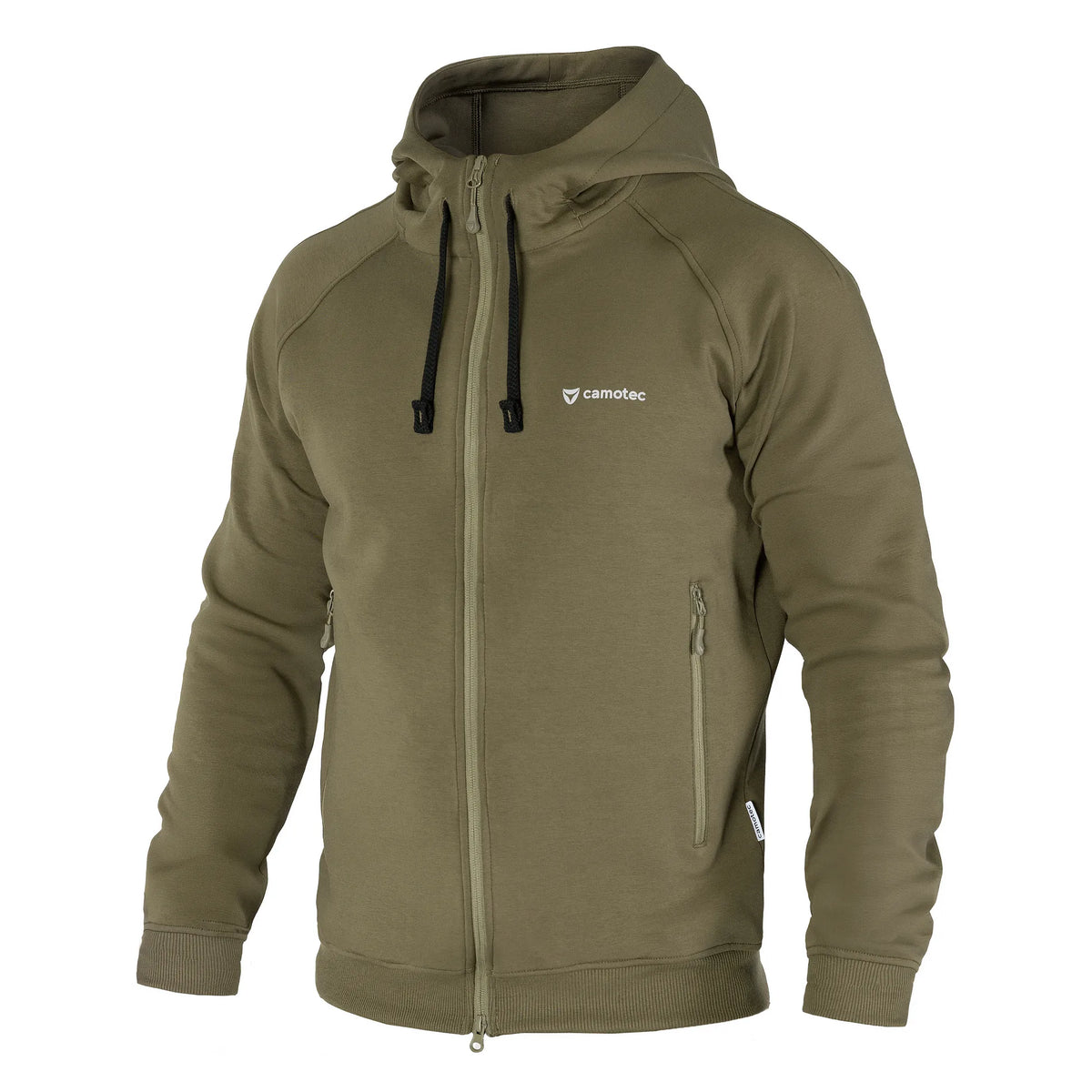 FitPro Zip ShapeKnit Sports Jacket Olive