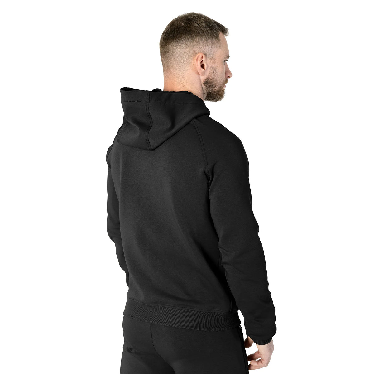 Sports Hoodie FitPro Zip ShapeKnit Black