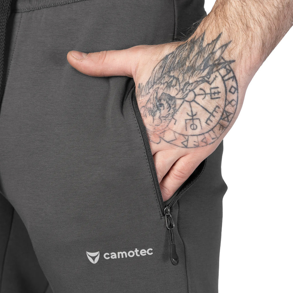 FitPro ShapeKnit Graphite Tracksuit Bottoms
