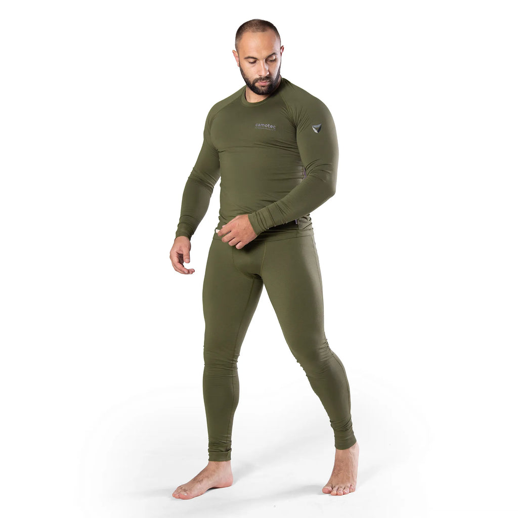LVL1+ ThermoGrid Vent Thermal Underwear Olive