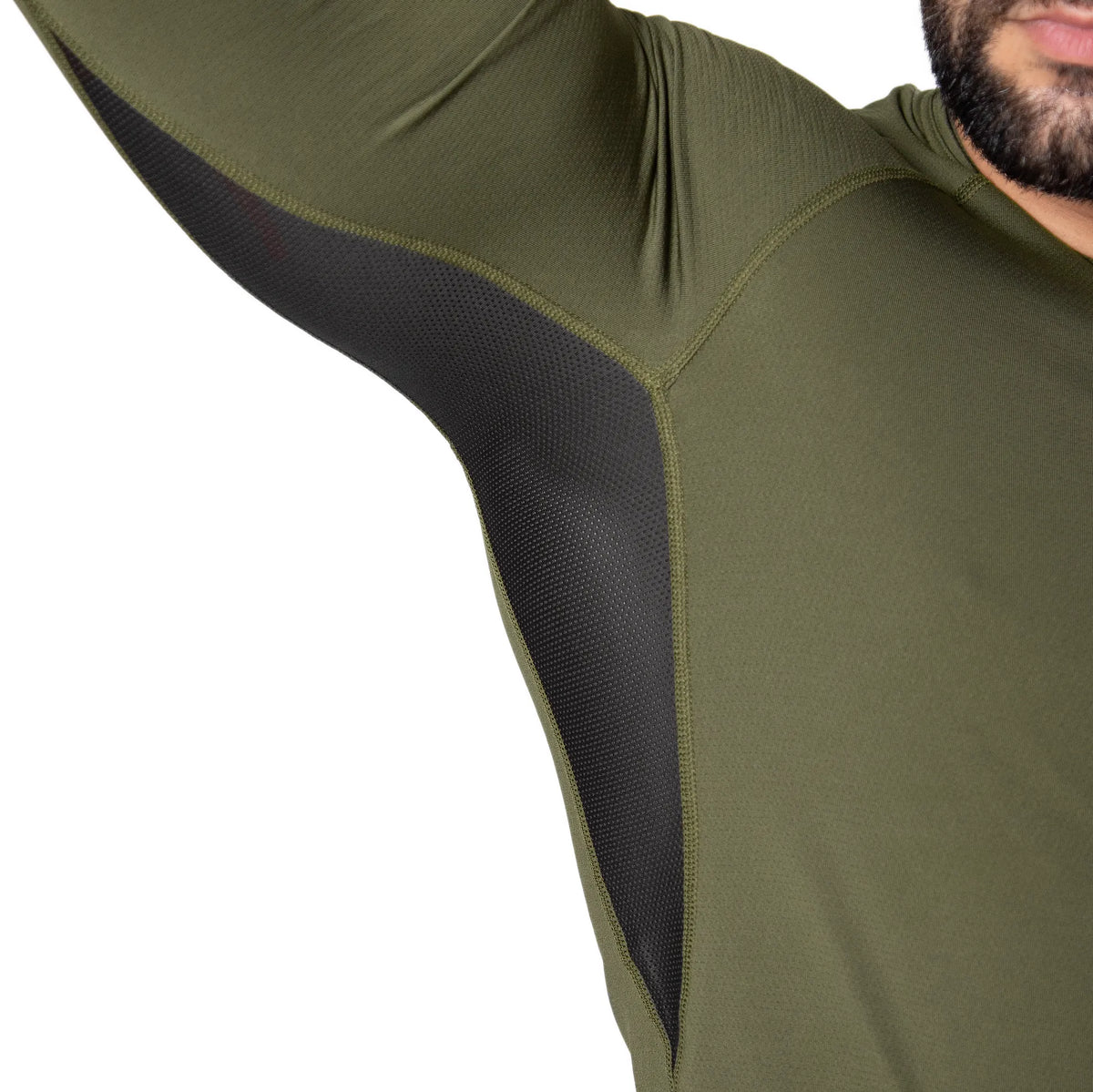 LVL1+ ThermoGrid Vent Thermal Underwear Olive