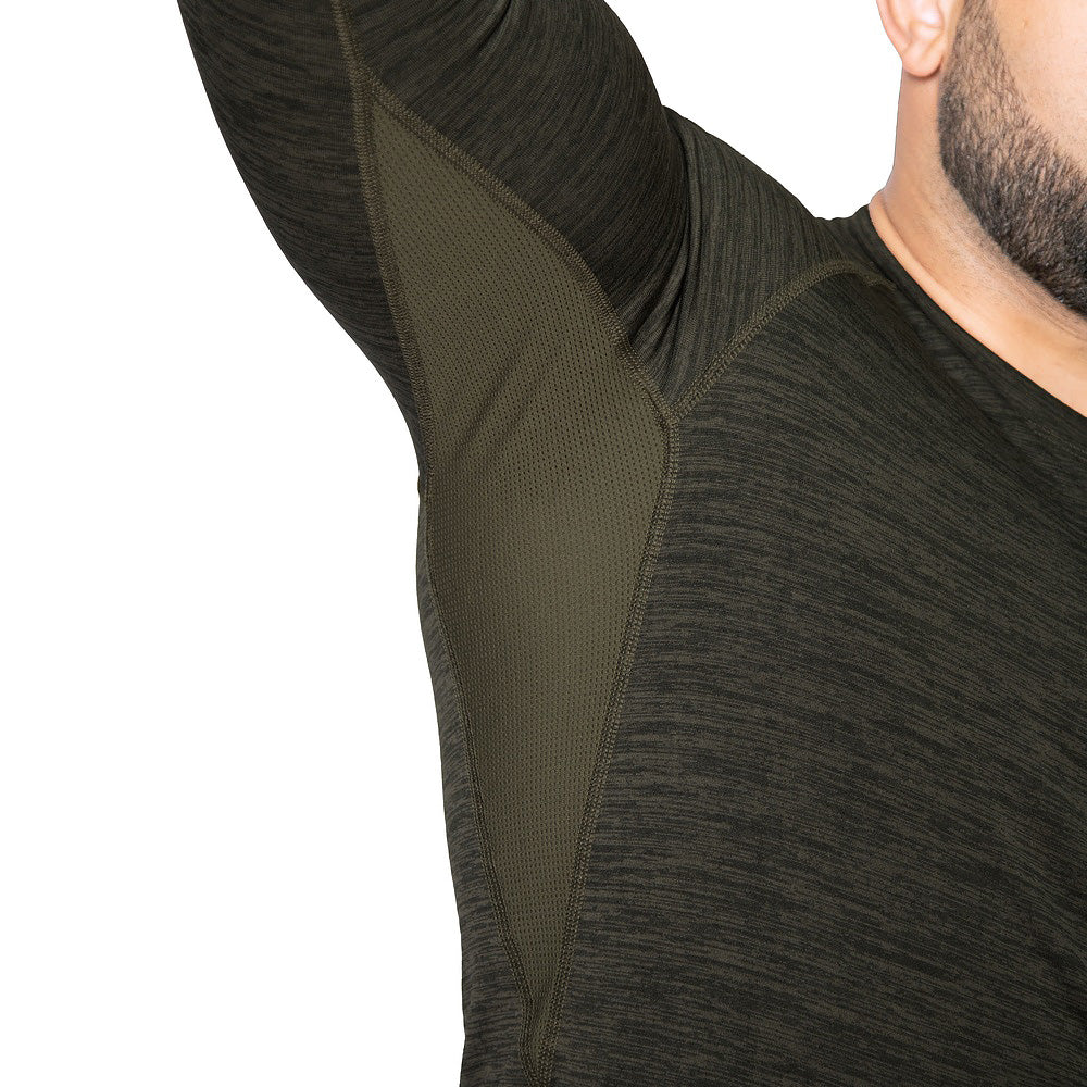 LVL2 Polarheat QS Pro 2.0 Thermal Underwear Olive Melange