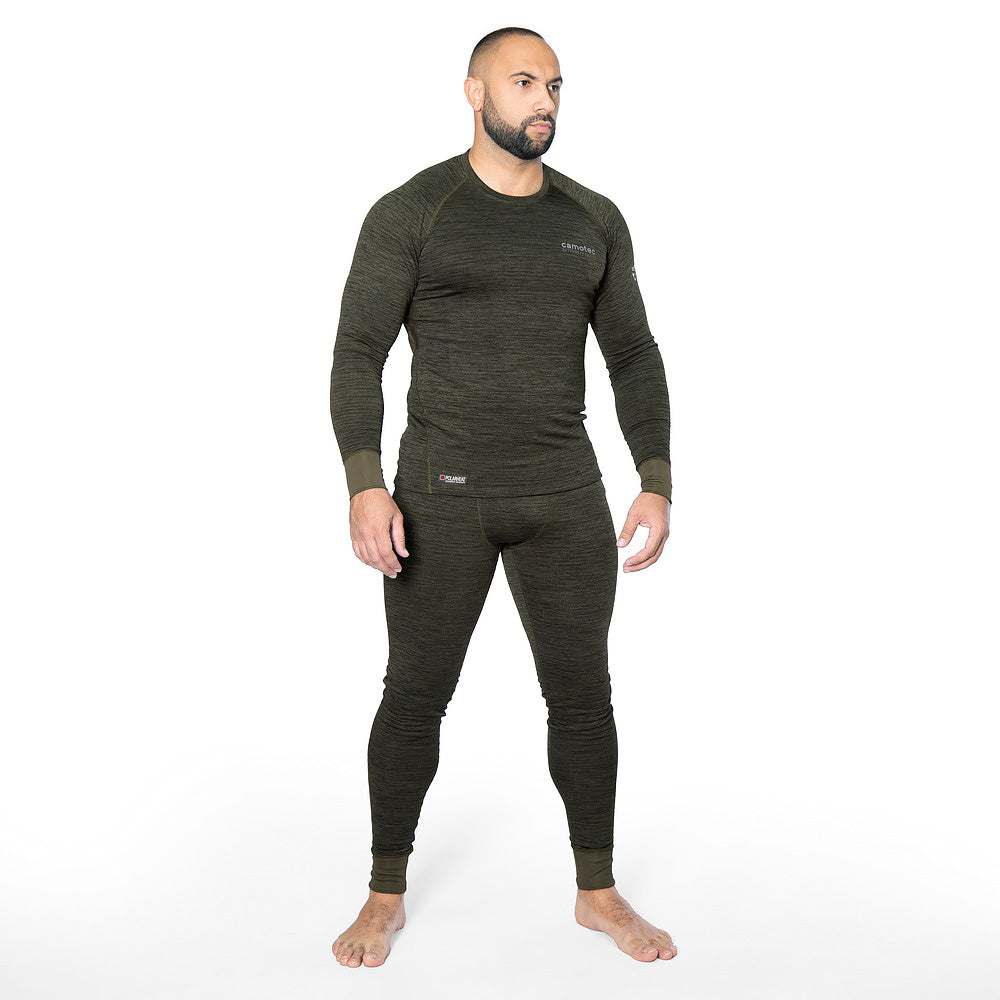 LVL2 Polarheat QS Pro 2.0 Thermal Underwear Olive Melange