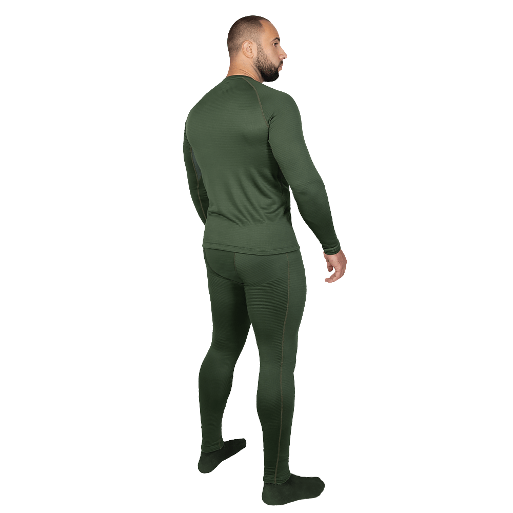 LVL2 Polarheat Quadro Stretch Thermal Underwear Green