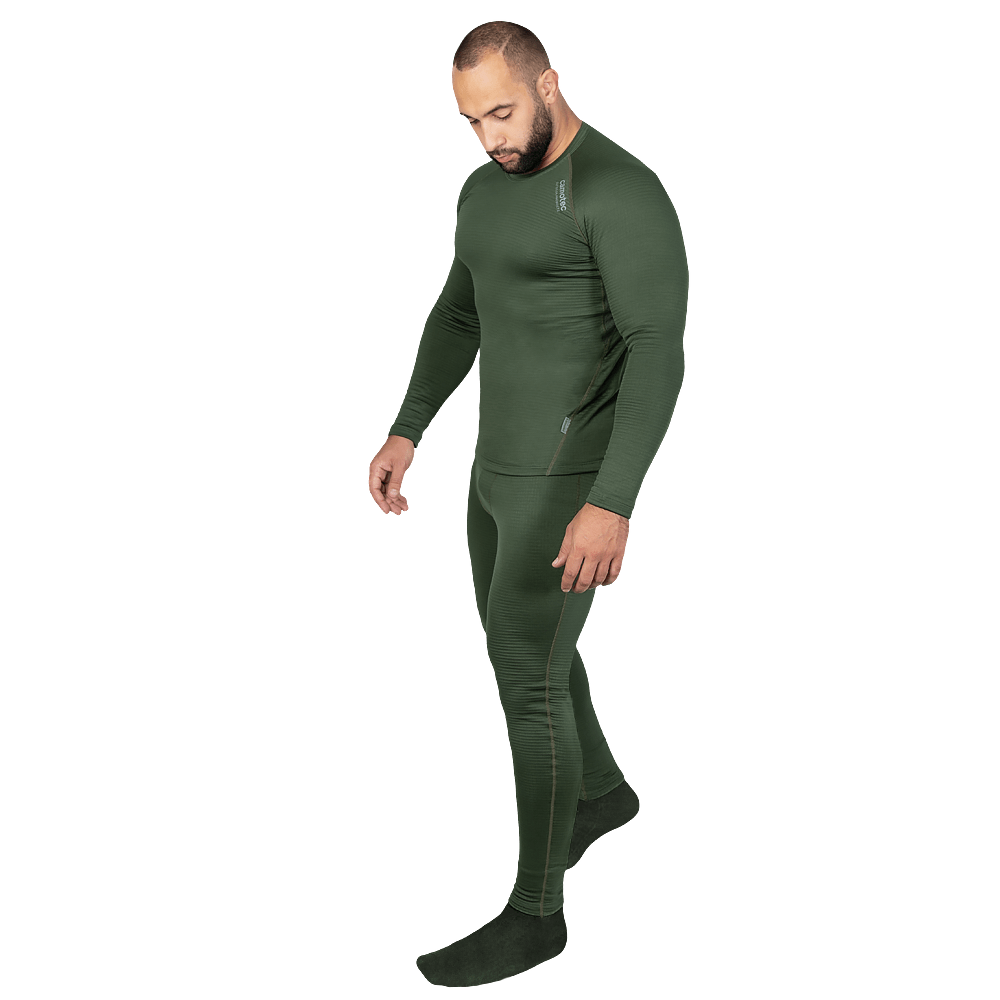 LVL2 Polarheat Quadro Stretch Thermal Underwear Green