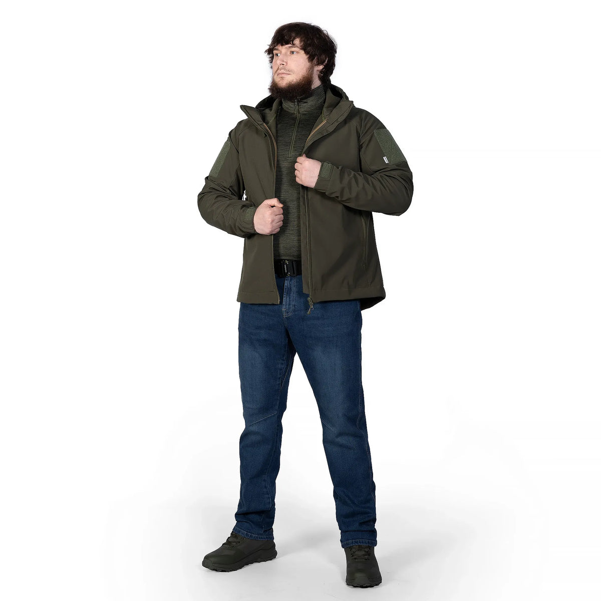 Hawk Polarheat QS Pro Sweater Olive Melange
