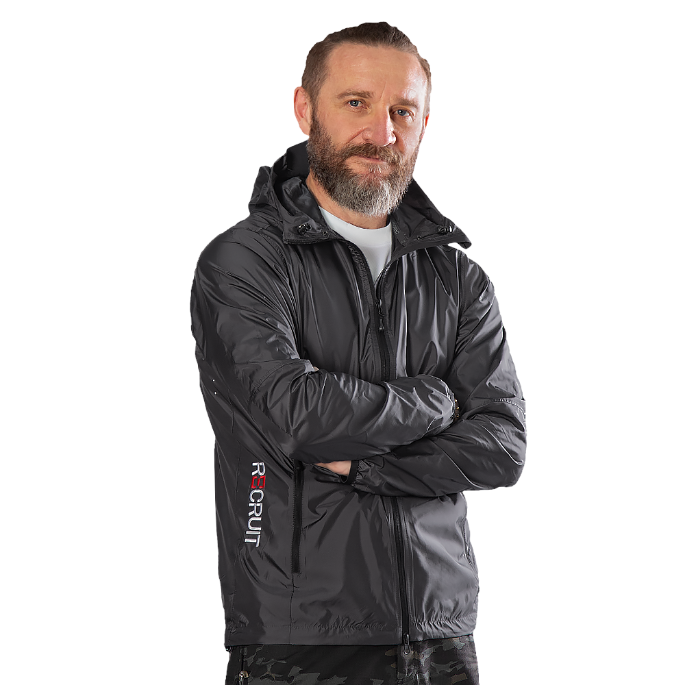 Windout Camotec x Recruit Windbreaker Graphite