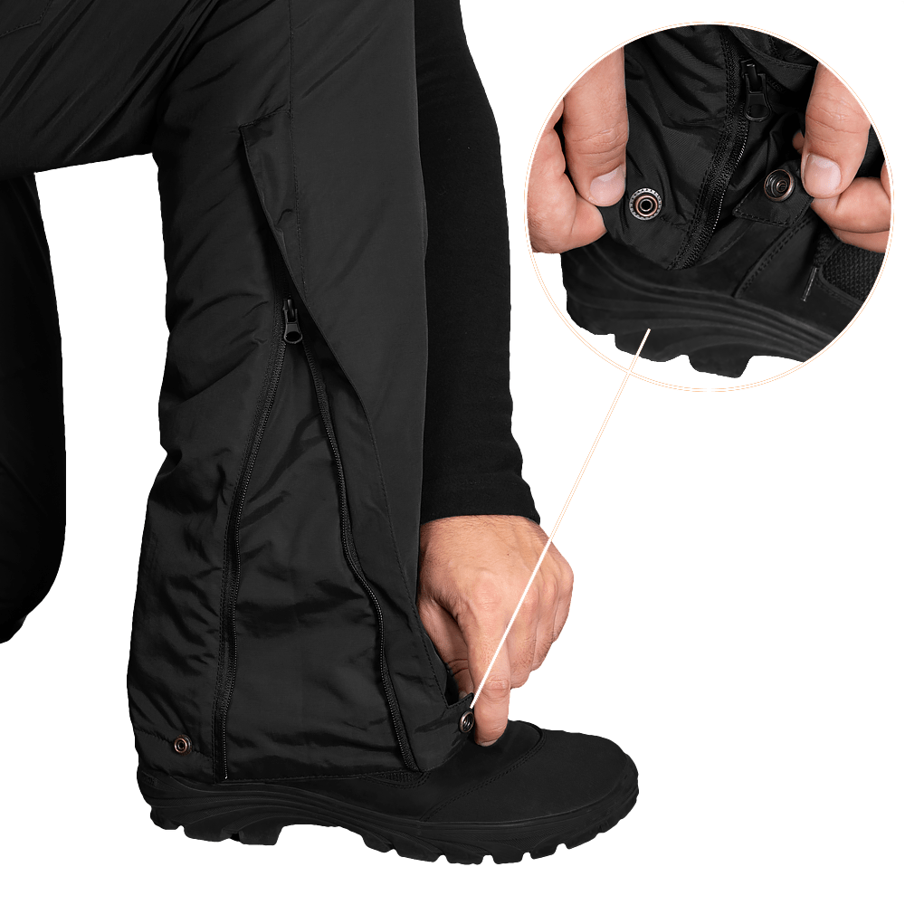Patrol RainWall Winter Pants Black